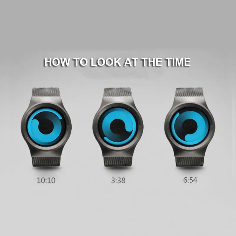 Geekthink Vortex Pointer Unisex Horloge